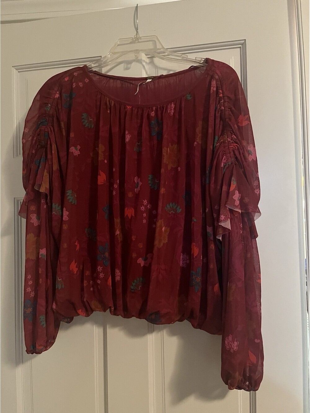 FREE PEOPLE Wildflower Honey Top Womens size S